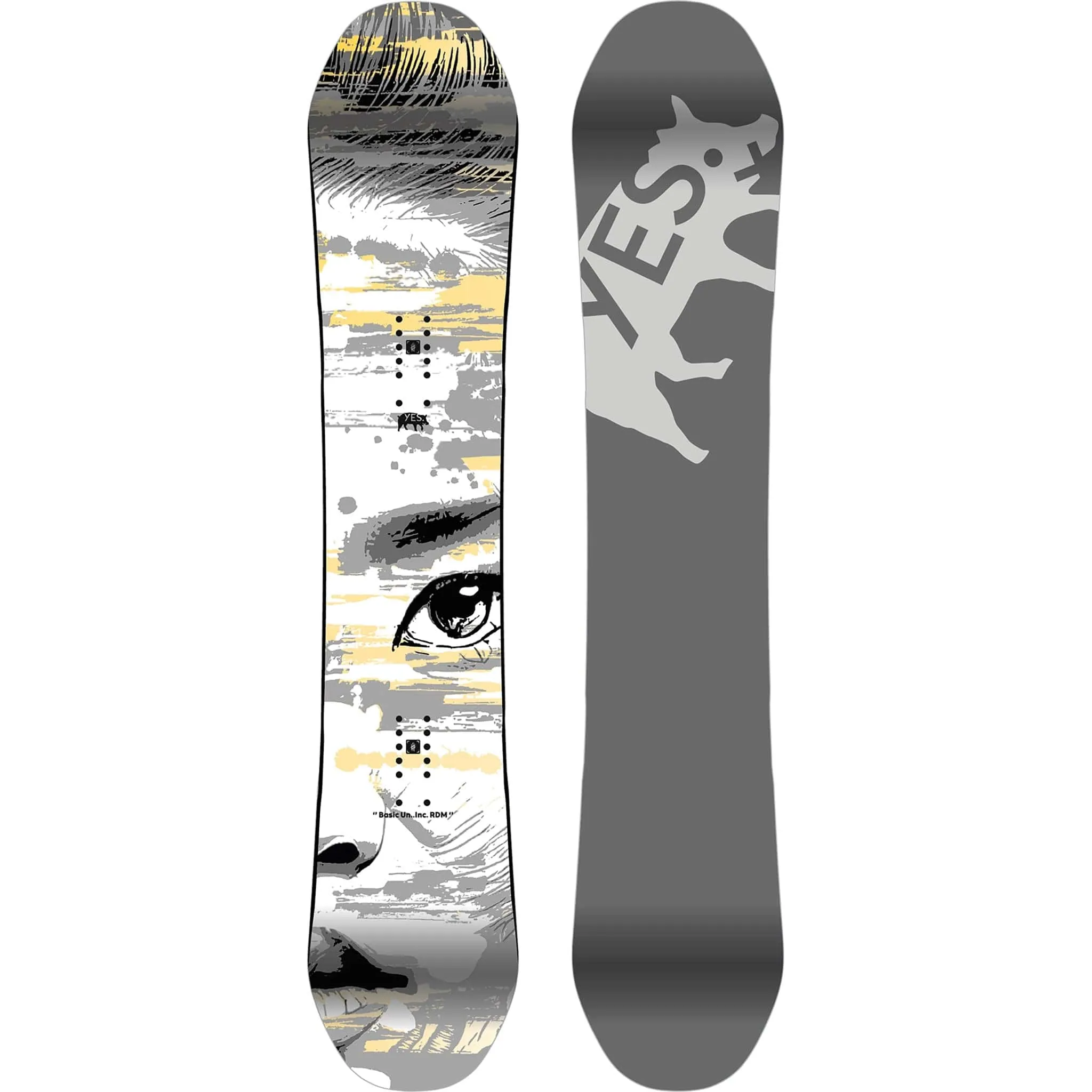 Yes Basic Uninc RDM XTRM Wide Snowboard 2025