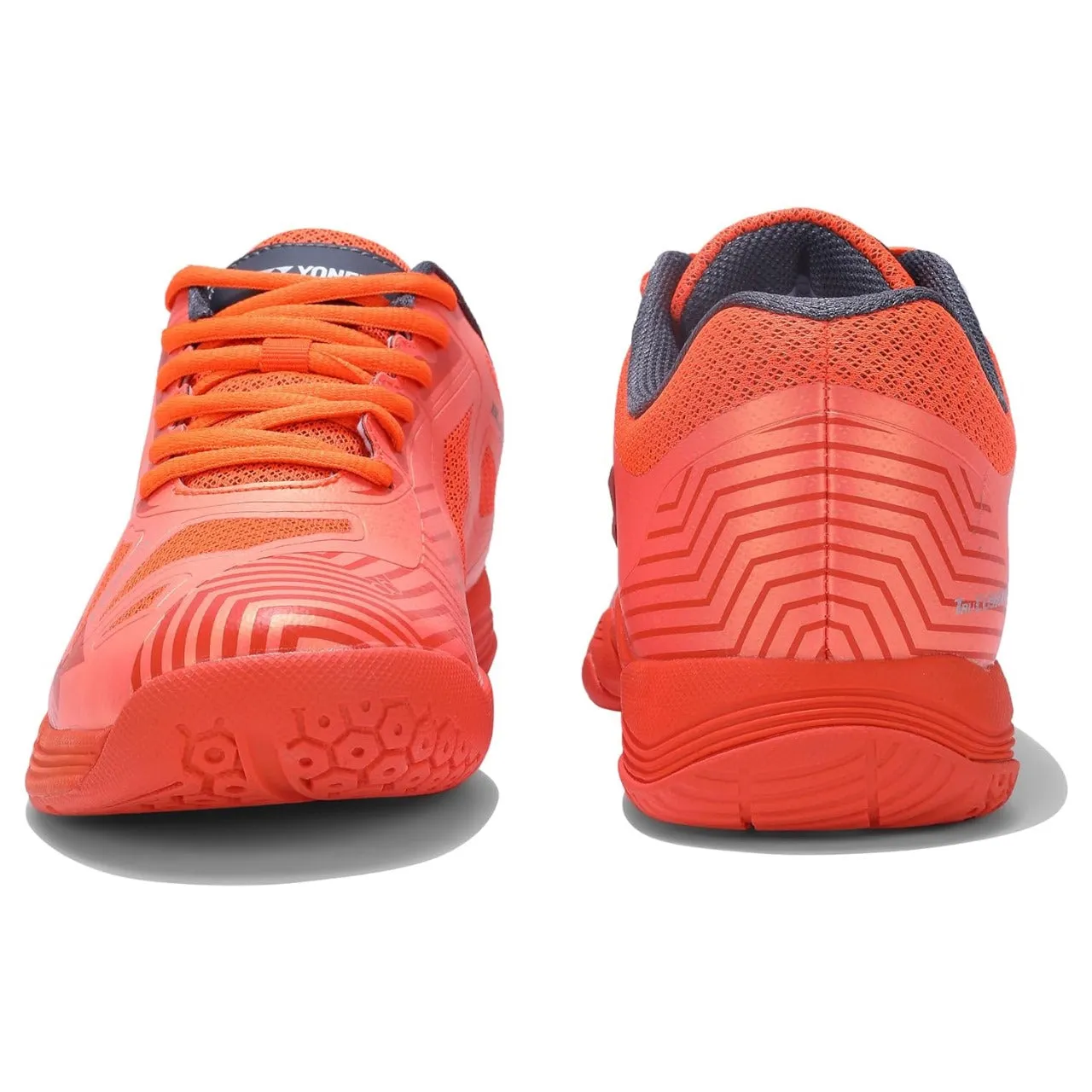 Yonex Blaze 3 Badminton Shoes | Hyper Orange/Midnight Turquoise