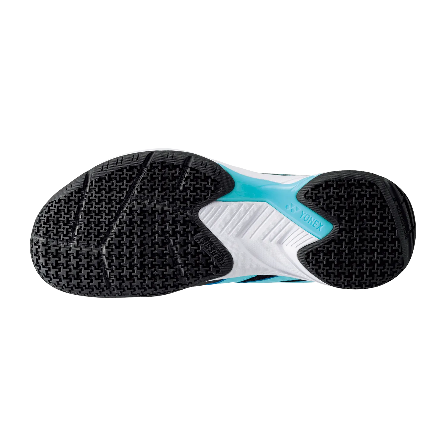 Yonex POWER CUSHION Cascade Accel Wide Badminton Shoes [Black/Ice Blue]