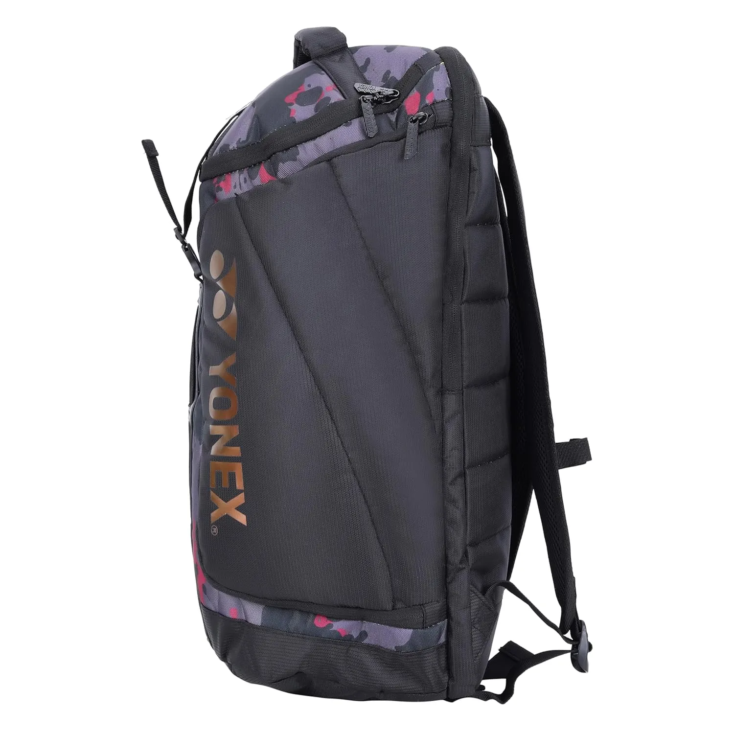 Yonex QO14-22912 L SR Champion Badminton Backpack | Large, Spacious & Durable | Multi-Compartment Sports Bag for Racquets, Shoes & Accessories