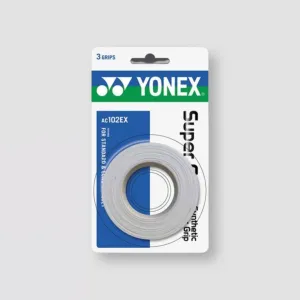 YONEX Super Grap AC102EX White (3 Pack)