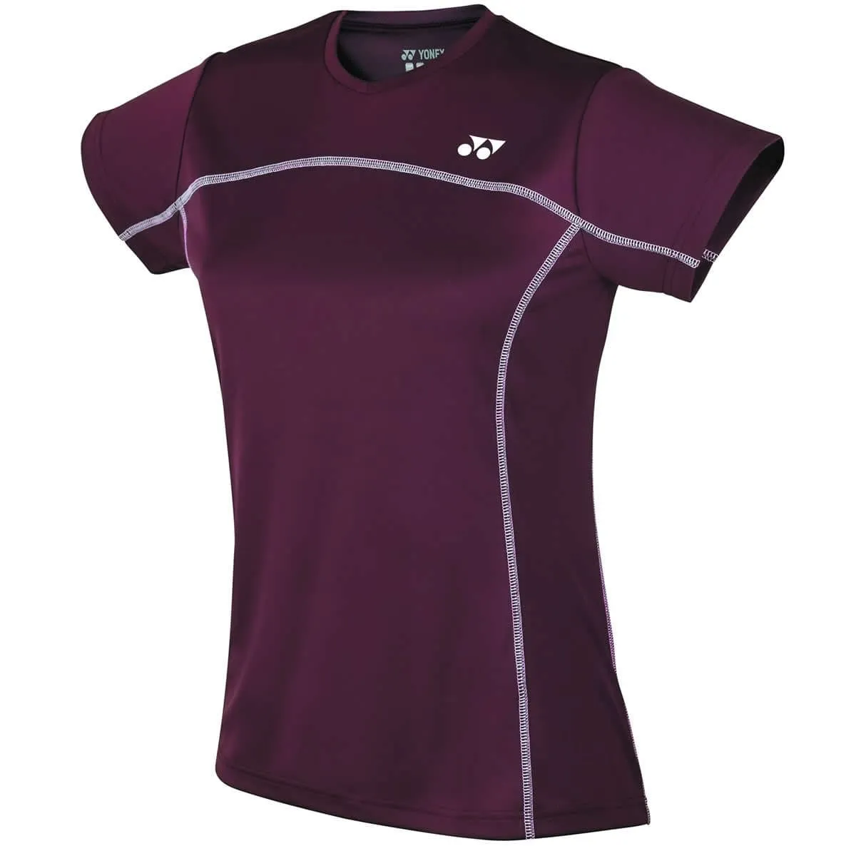 Yonex YTL1 Burgundy Team Ladies / Womens Badminton T-Shirt