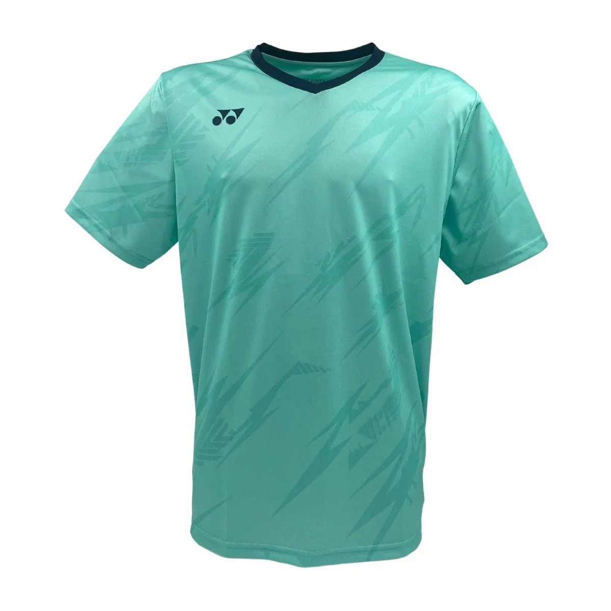 Yonex YTM8 Mens Badminton T-Shirt - Mint / Navy