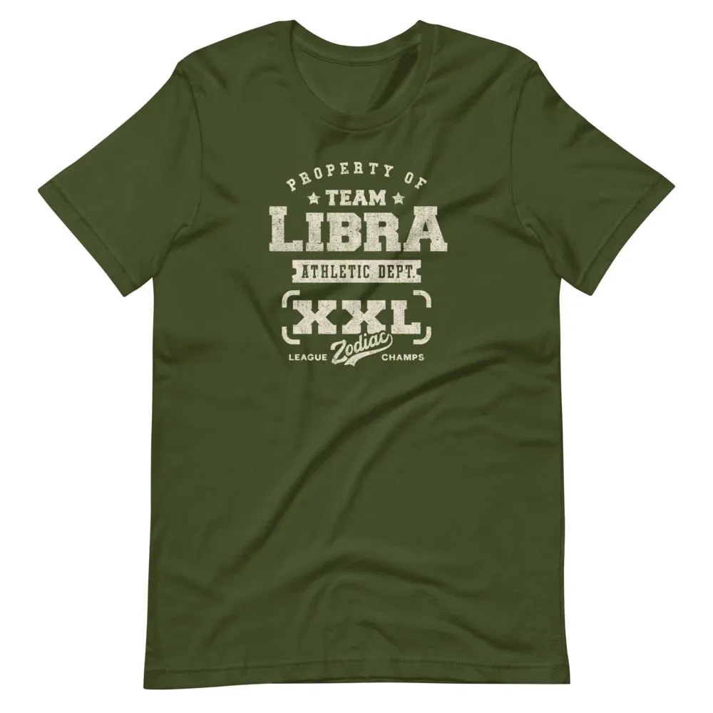 Zodiac Libra Athletic Dept. Short-Sleeve Unisex T-Shirt