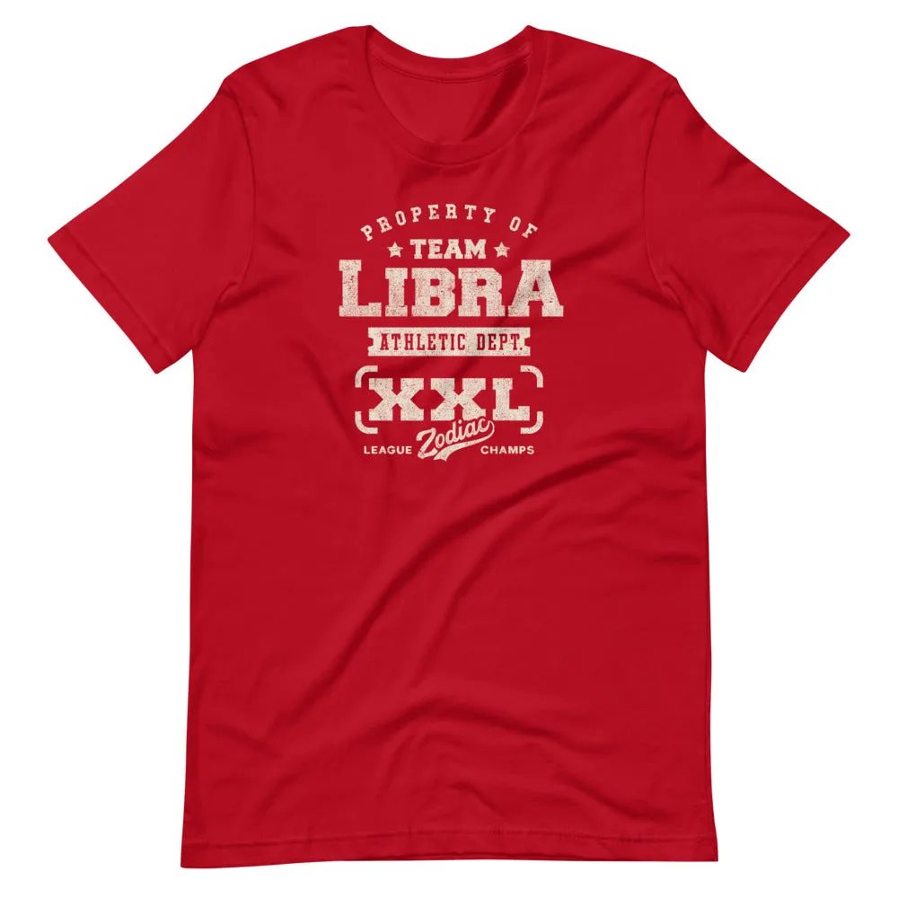 Zodiac Libra Athletic Dept. Short-Sleeve Unisex T-Shirt