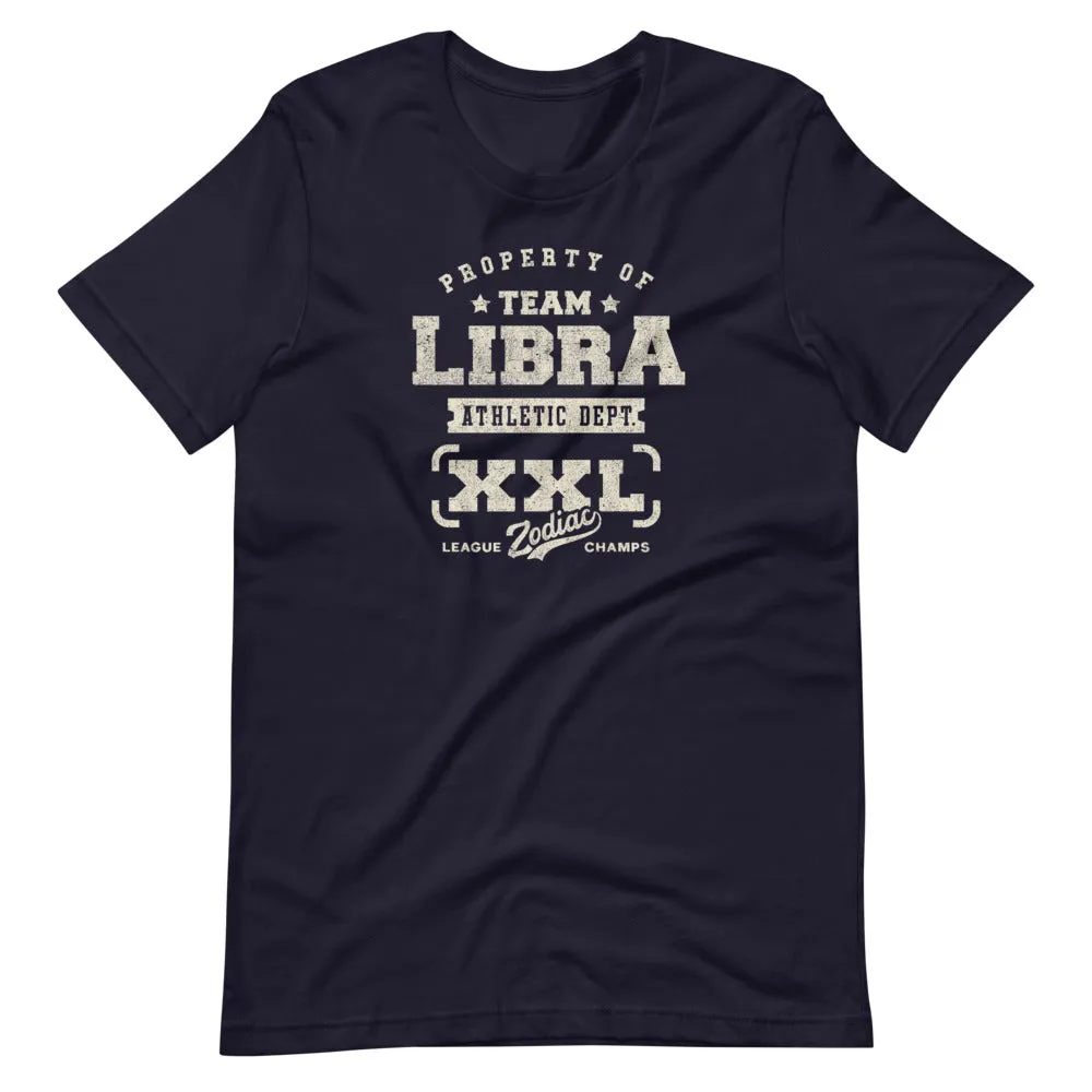 Zodiac Libra Athletic Dept. Short-Sleeve Unisex T-Shirt